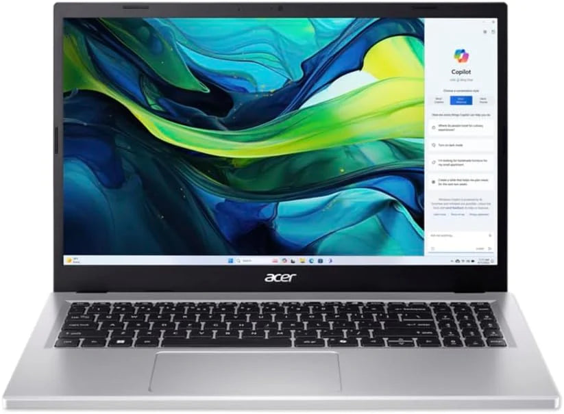 Acer Aspire Go 15 - Laptop 15,6" (Intel Core i7 13620H, 16 GB RAM DDR5, 1024 GB SSD, Windows 11 Home, Intel UHD Graphics) Cor Prata, Teclado QWERTY Espanhol com Teclado Numérico