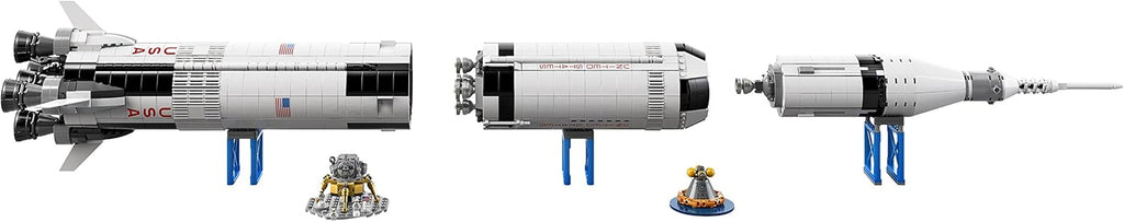 Kit de Construção Ideias NASA Apollo Saturn V 21309 (1969 Peças)