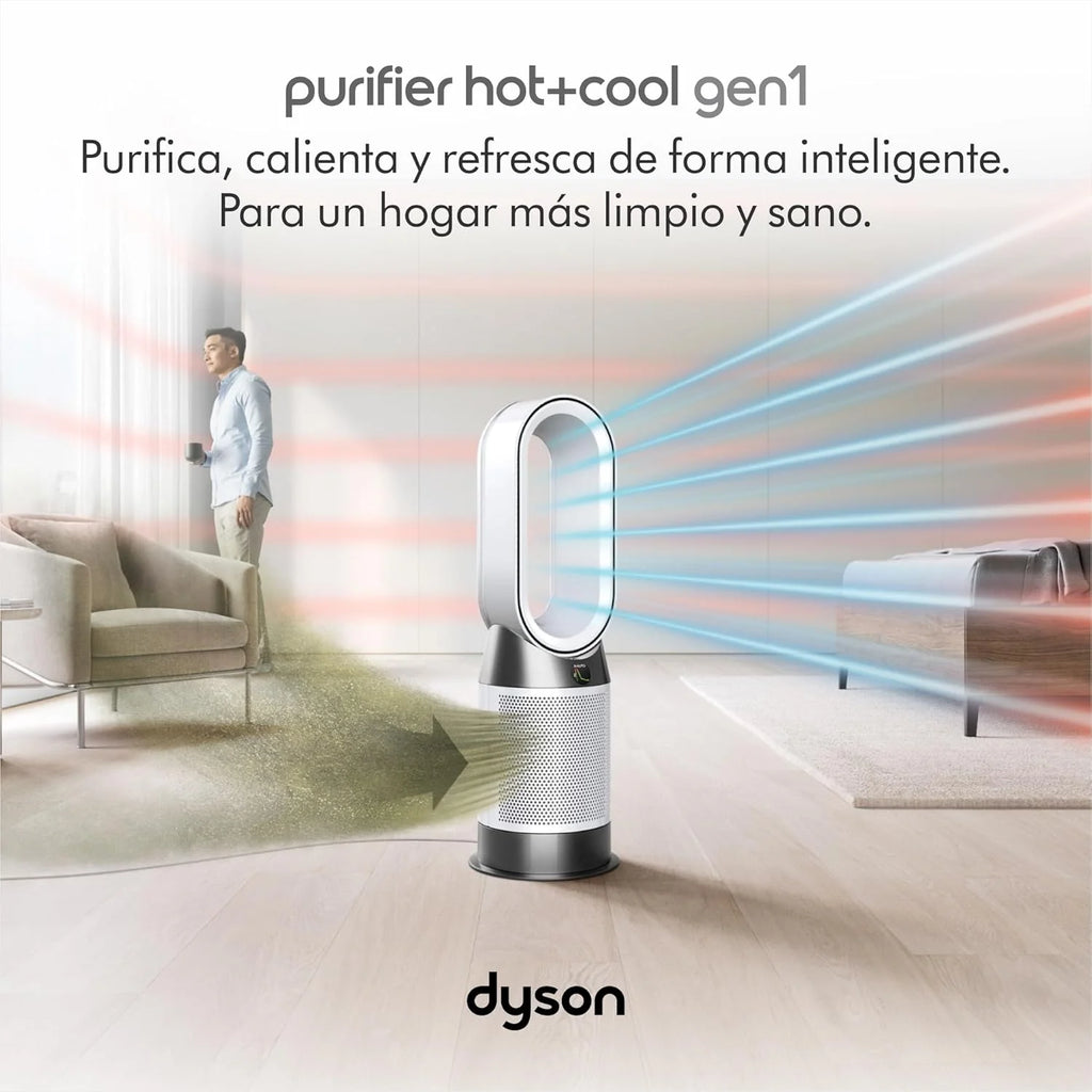 Purificador Hot+Cool™ Gen1 HP10 – purificador de ar, aquecedor e ventilador (Prata)