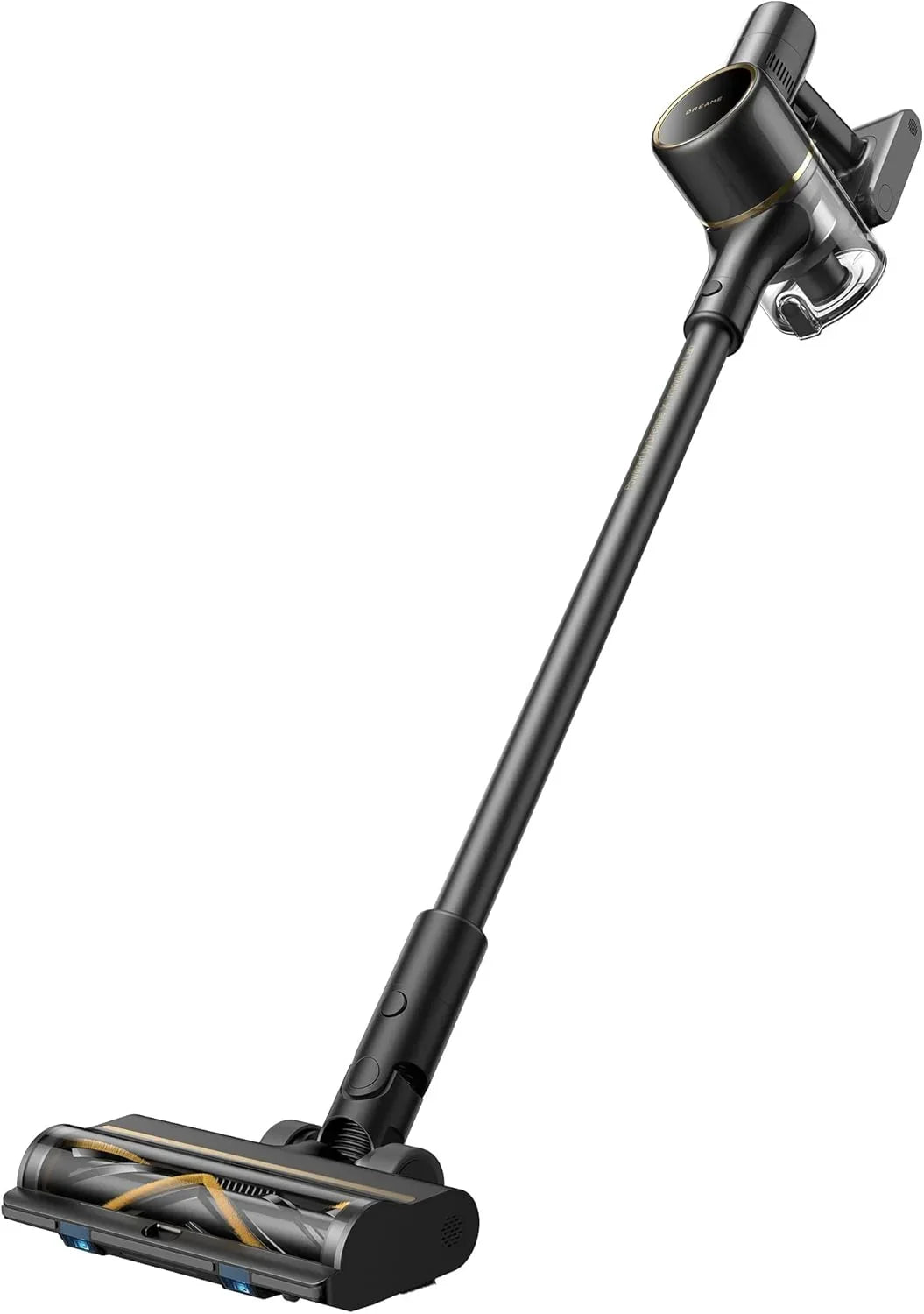 Aspirador de Pó Sem Fio DREAME R20, 22000PA/190AW Sucção Potente, 90min de Operação, Display LED, Luzes LED Azuis, Detecção de Sujeira, Design Antiemaranhamento, para Casa, Pelos de Animais de Estimação