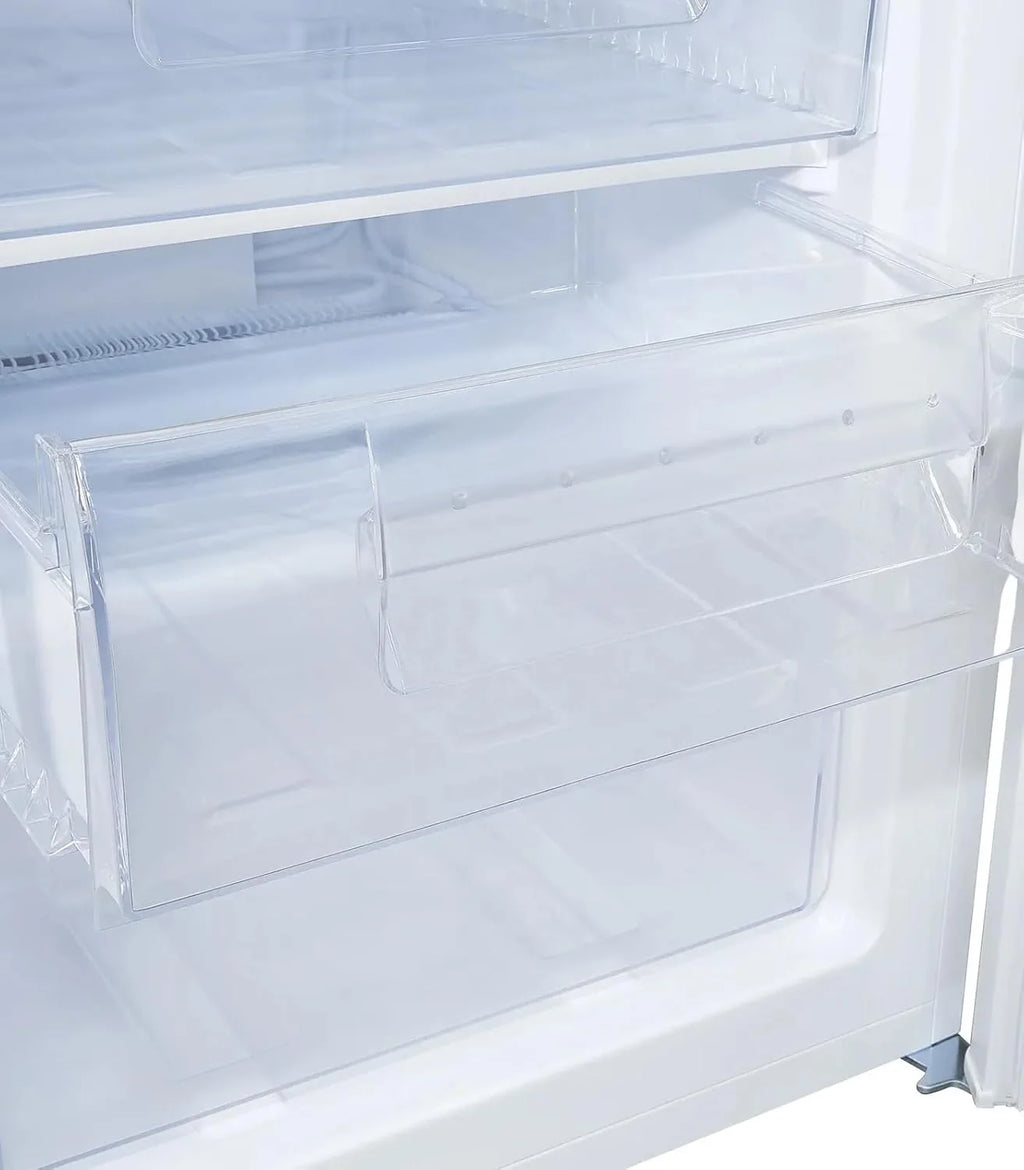 Exquisit® Freezer de Mesa 91L, Cor Branco, Classe E, Congelador 4 Estrelas, 4 Gavetas Transparentes, Porta Reversível, Controle de Temperatura, Medidas (85,5 x 55,0 x 58,0 cm)