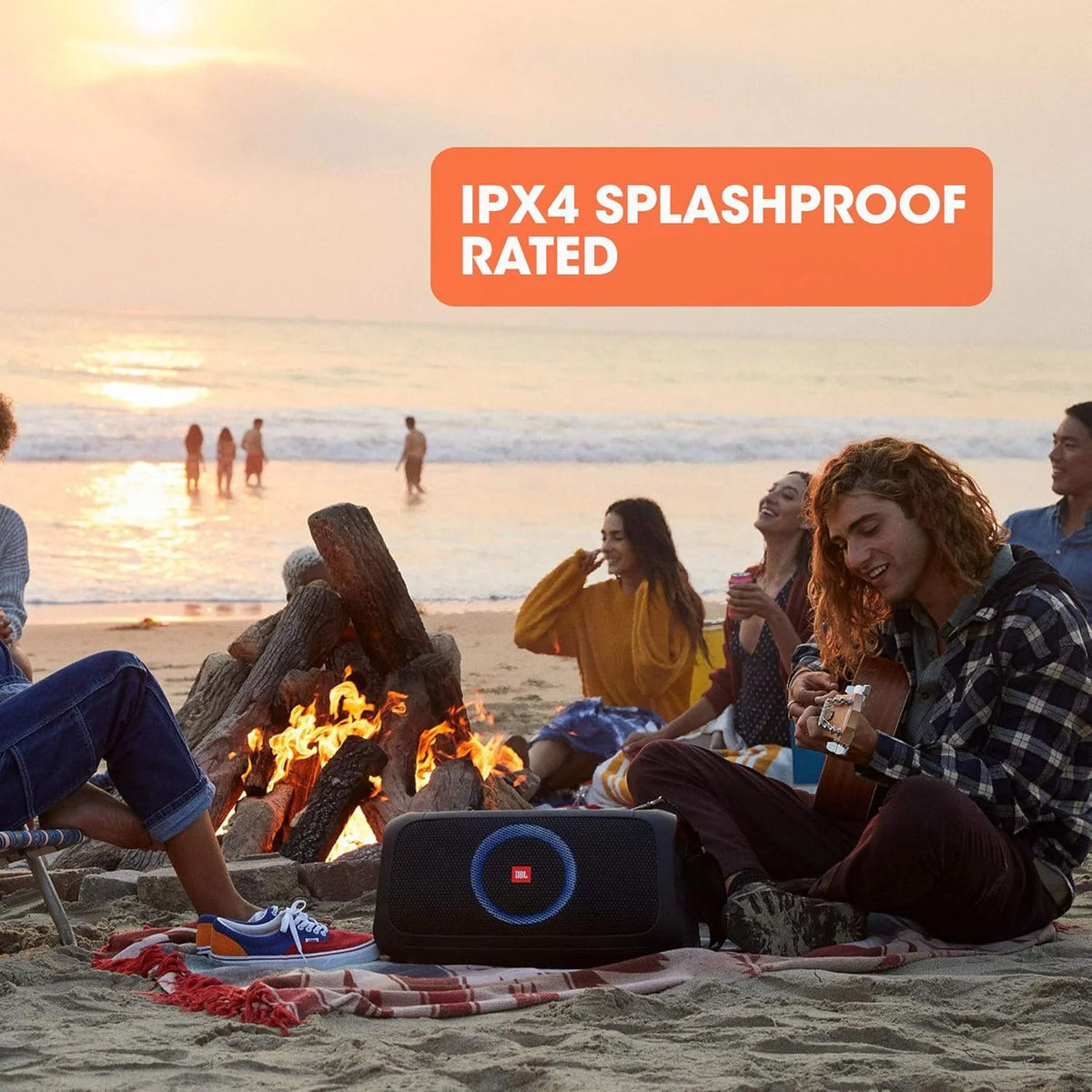 Jbl Partybox 110 JBLPARTYBOX110EU Alto-falante Bluetooth, preto, 24 x 69 x 2,5 cm