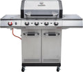 Char-Broil Churrasqueira a Gás Advantage PRO S 4 - Churrasqueira a gás com 4 queimadores e Tecnologia TRU-Infrared, queimador de alta potência de 900 °C, grelhas de ferro fundido