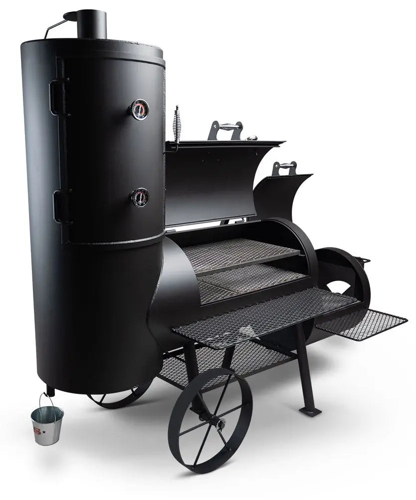 2026 Yoder Smokers 24" Durango Offset Smoker | Multiuso para churrasco ao ar livre