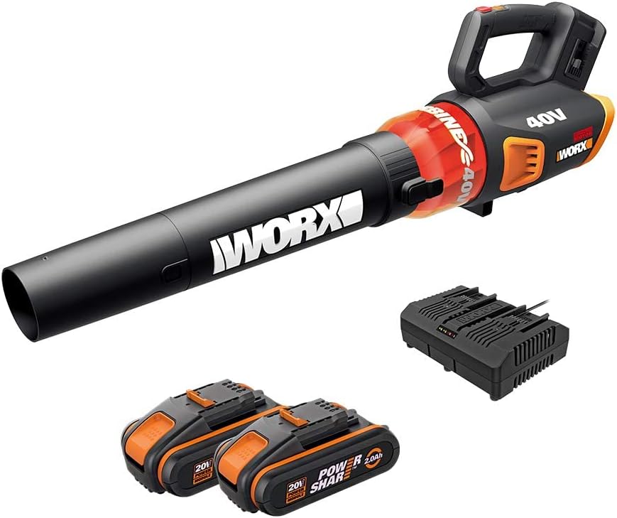 Soprador de Folhas WORX WG584E 40V (220V) 145km/h, 40 V