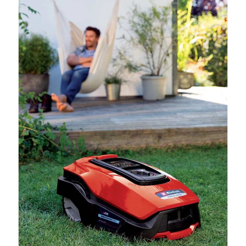 Robô Cortador de Grama Einhell Freelexo 600 BT Power X-Change, até 600 m²
