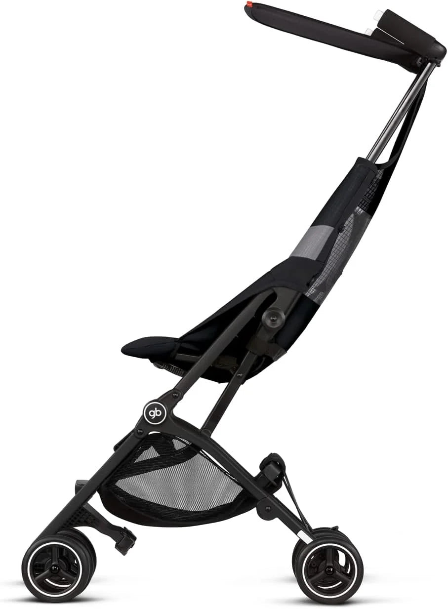 Gb Gold Pockit Air All Terrain - Carrinho de Bebê, Ultracompacto, De 6 Meses a 4 anos, 17 kg, Velvet Black