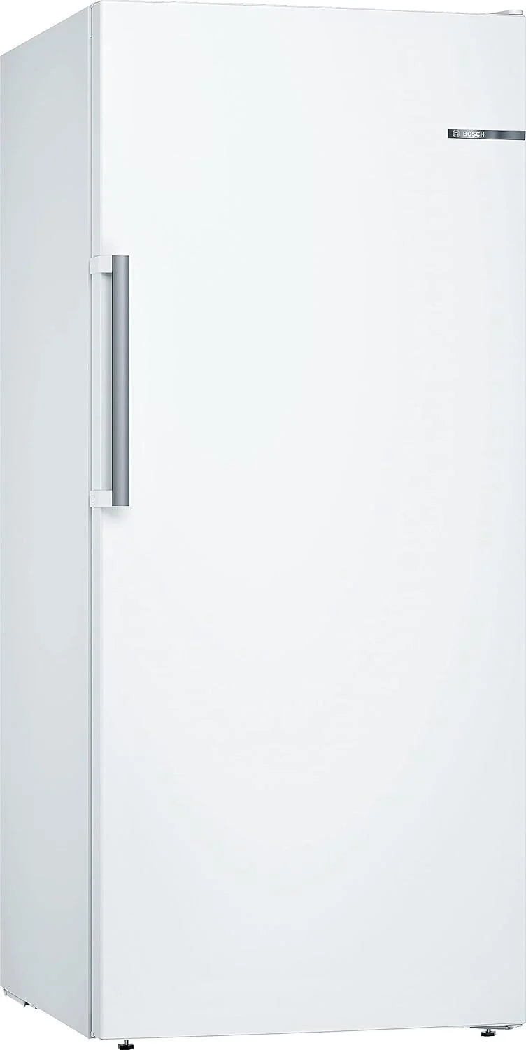 Bosch GSN51AWCV Série 6 - Congelador de Livre Instalação, 161 x 70 cm, 175 kWh por ano, cor branca, 290 L, tamanho XXL, iluminação LED, VarioZone, NoFrost