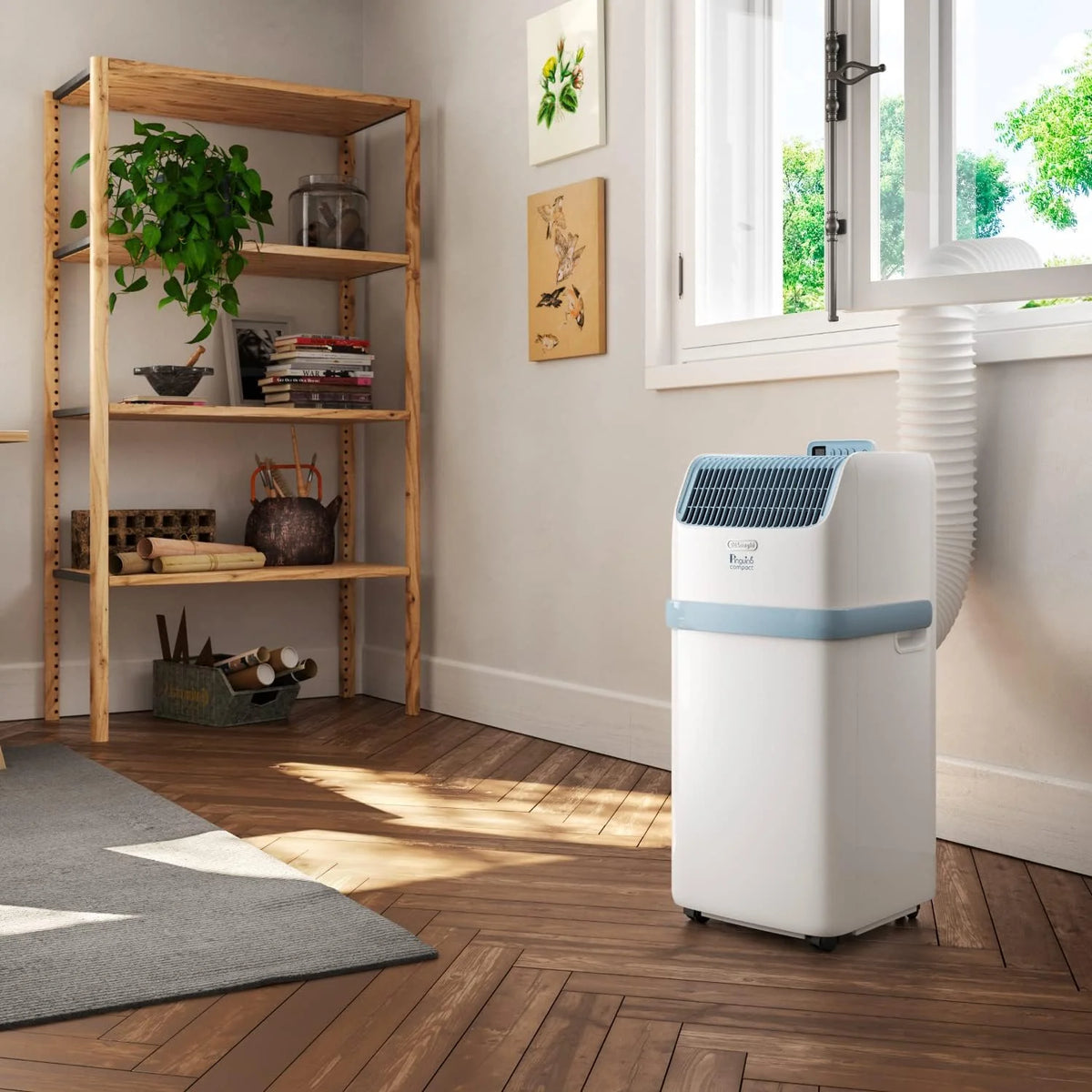 Pinguino Compact PAC ES72 YOUNG Ar Condicionado Portátil 8.300 BTU/h, 2,1 kW, até 60m³, Função Desumidificador e Ventilação, Temporizador 24 Horas