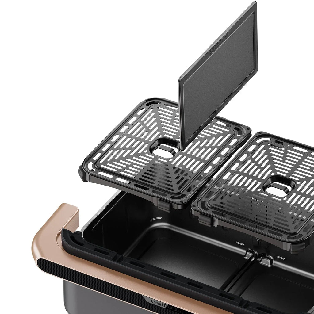 Cosori Dualblaze Smart TwinFry Fritadeira de Ar 10 L (5L + 5L)