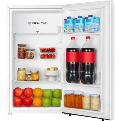 Mini geladeira de bancada para hotel/escritório, 85cm, branca, espaçosa, barata TTR