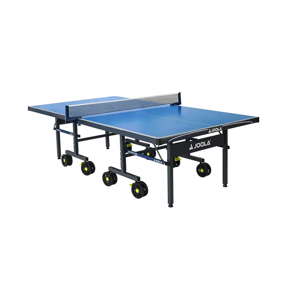 Mesa de Pingue-Pongue para Exteriores JOOLA Nova Pro Plus com Rede à Prova d'Água, 2,74 x 1,52 metros, Dobrável, Superfície de Alumínio