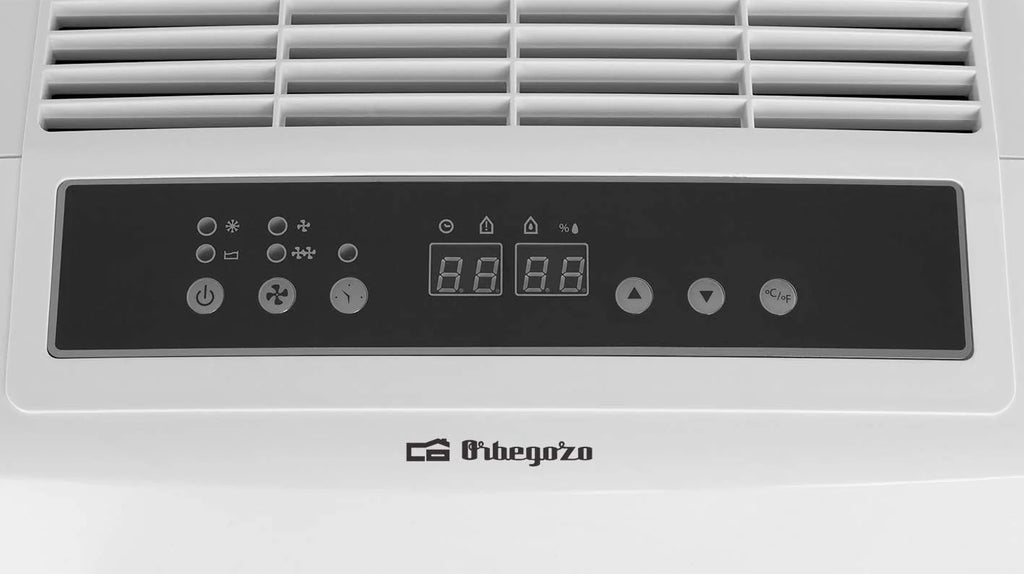 Orbegozo Dh 3000, desumidificador com capacidade de desumidificação de 30L/dia, refrigerante R290, depósito de 5,8 L, área de aplicação de 120 m², sistema anticongelamento, 495 W, 2 velocidades