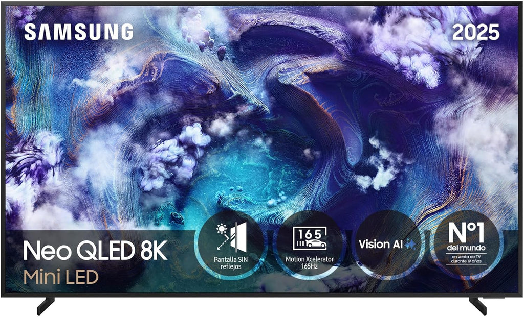Smart TV Neo QLED 8K QN900F de 65 polegadas com Mini LED, Vision AI, Tela Antirreflexo Glare Free e Motion Xcelerator 165Hz