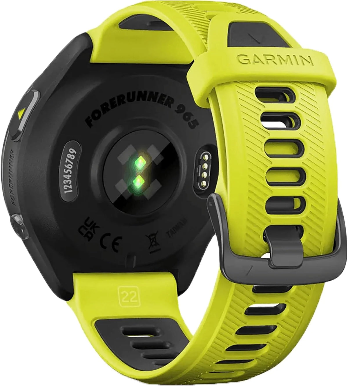 Relógio inteligente Garmin Forerunner 965 para corredores | 23 dias de duração da bateria no modo smartwatch com tela colorida e AMOLED touchscreen | Mapas integrados e métricas de treino