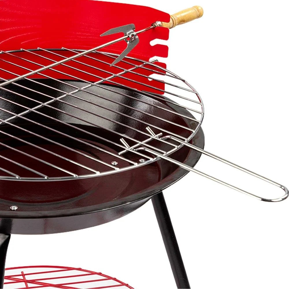 Churrasqueira a Carvão Ø37 Cm Aktive Sport Camping