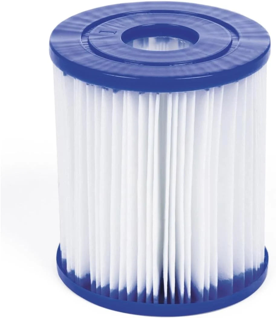 BESTWAY 56629C - Piscina Desmontável Tubular Power Steel 282x196x84 cm com Filtro de Cartucho 1.249 L/H