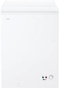 Candy CCHH 100E, Freezer Horizontal, Largura 55CM, 97L, Tecnologia Estática, 1 Cesto, Controle Eletrônico Externo, Indicador de Temperatura, Alarme de Aumento de Temperatura, 39DB, Branco