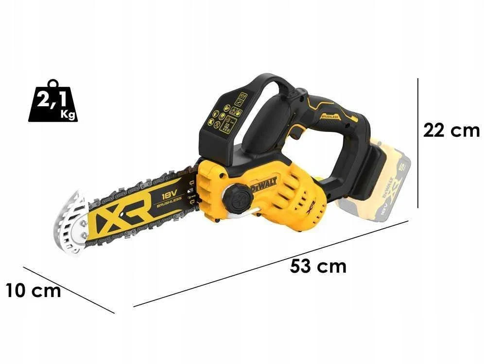 Motosserra a Bateria DeWalt DCMPS520N para Madeira Pequena Serra 18V
