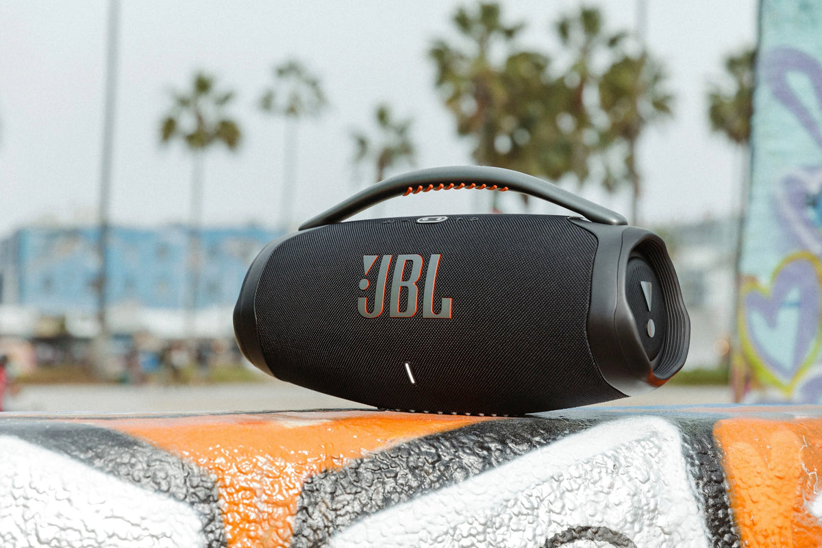 JBL – Caixa de Som Portátil Bluetooth Boombox 3 – Preta