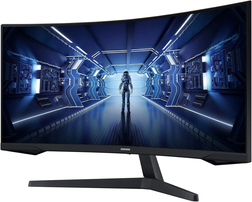 Monitor Samsung LC34G55TWWPXEN, Preto, 34"