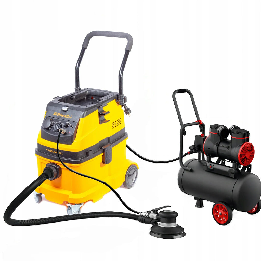 Aspirador Industrial Riwall dr Gnot SEM PÓ, SACUDIDOR AUTOMÁTICO + PNEU