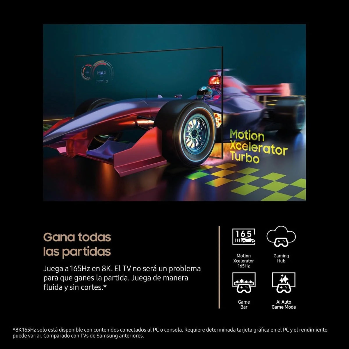 Smart TV Neo QLED 8K QN900F de 65 polegadas com Mini LED, Vision AI, Tela Antirreflexo Glare Free e Motion Xcelerator 165Hz