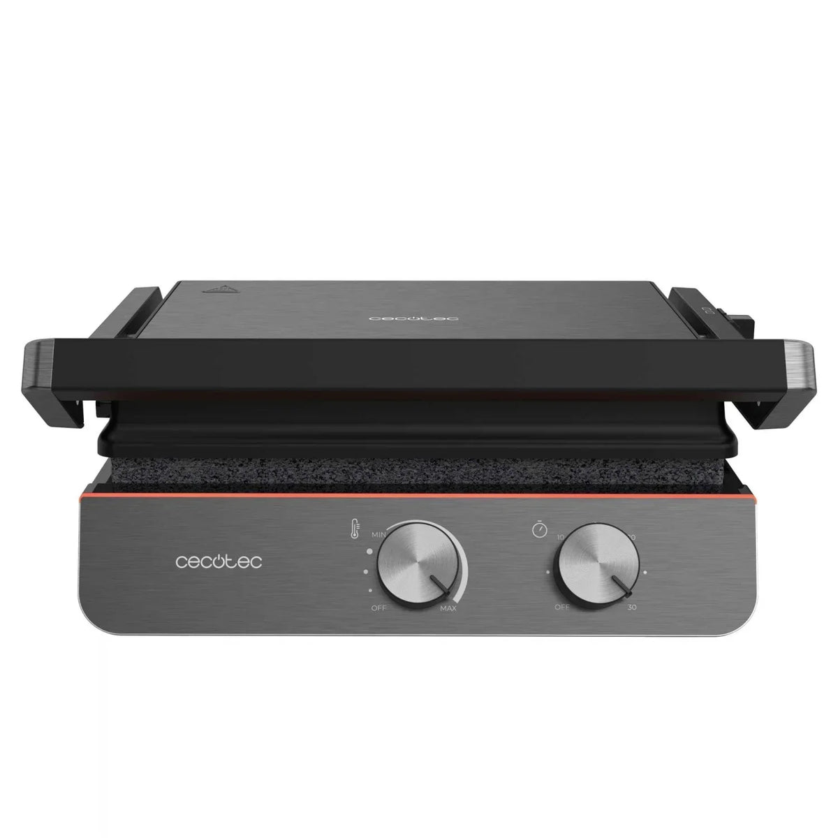 Churrasqueira Elétrica Cecotec Rock’nGrill Blaze Neon, 2200 W - Preto