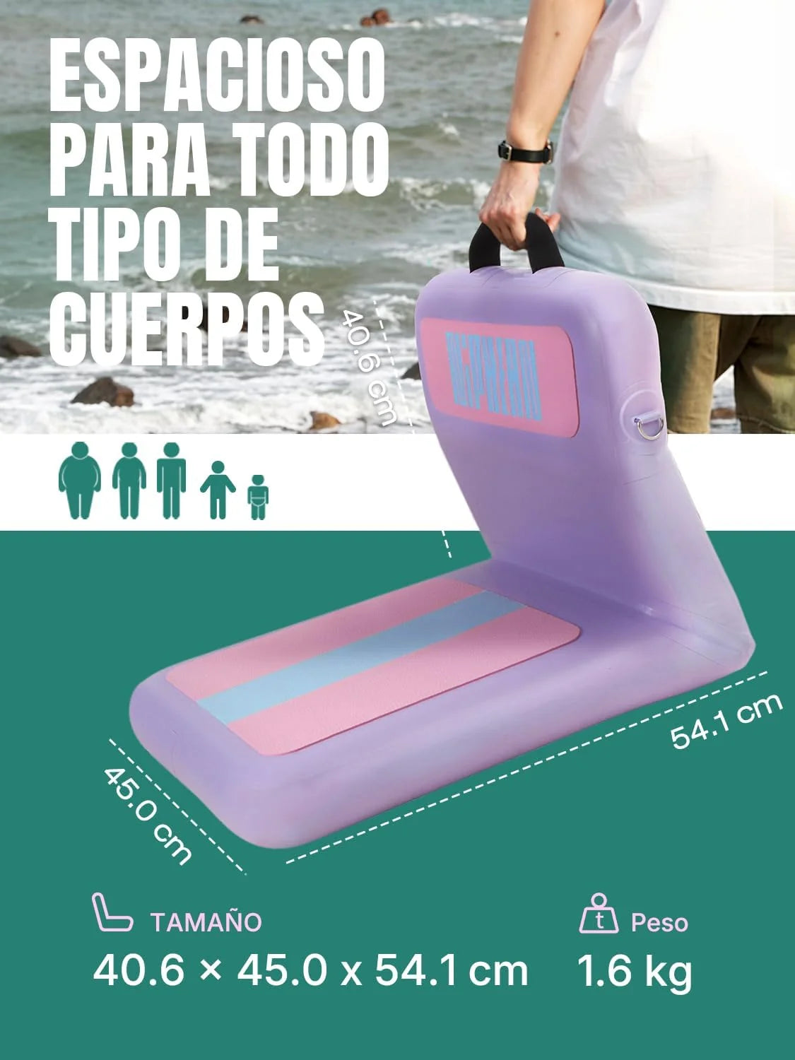 Niphean Tabla de Paddle Surf Inflável, Prancha de Paddle Surf 305 cm com Quilhas de Equilíbrio para Iniciantes e Acessórios Resistentes, Prancha Sup para Adultos, Stand up Paddle Board Versátil para Yoga