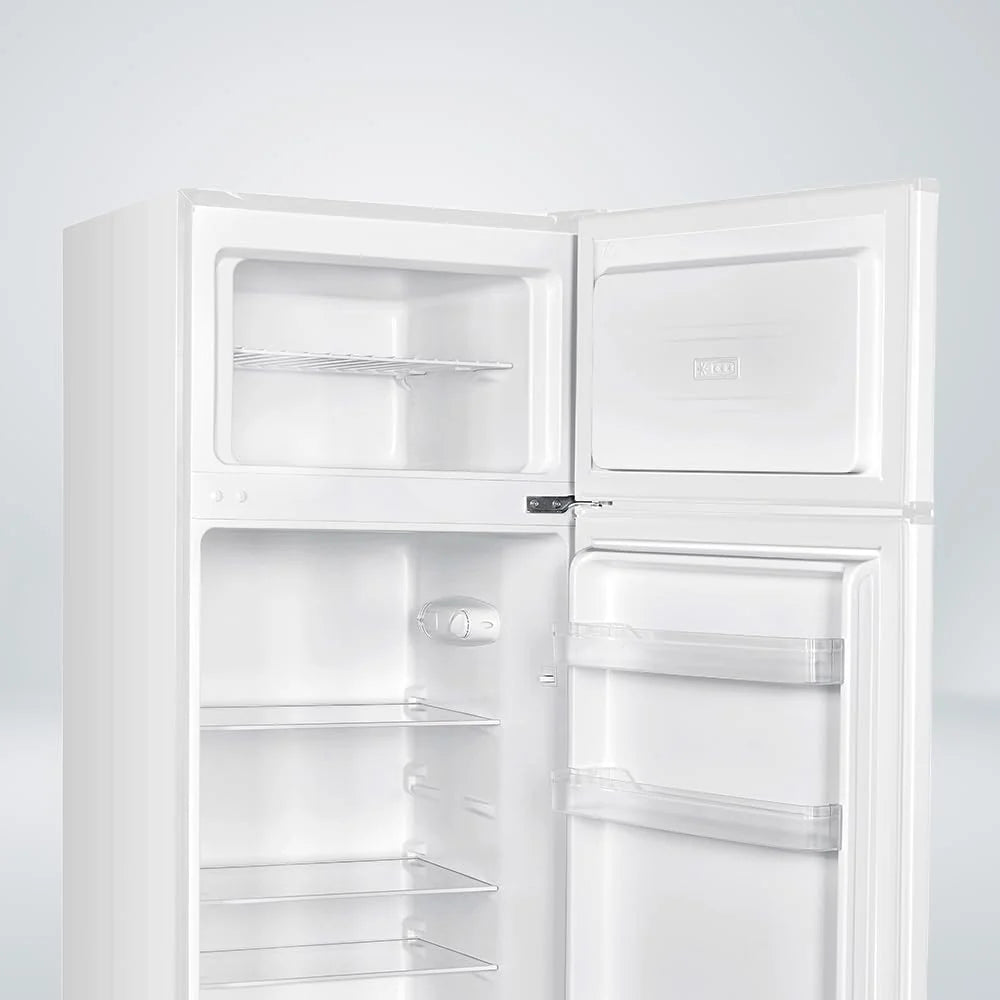 NILSON Geladeira 2 Portas Branco NF145500E. Capacidade 206 Litros, Porta Reversível, Baixo Nível de Ruído, Eficiência Energética Classe E