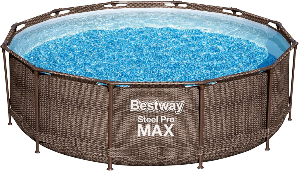 Bestway Piscina Desmontável Steel Pro Max Deluxe 366x100 Cm 56709