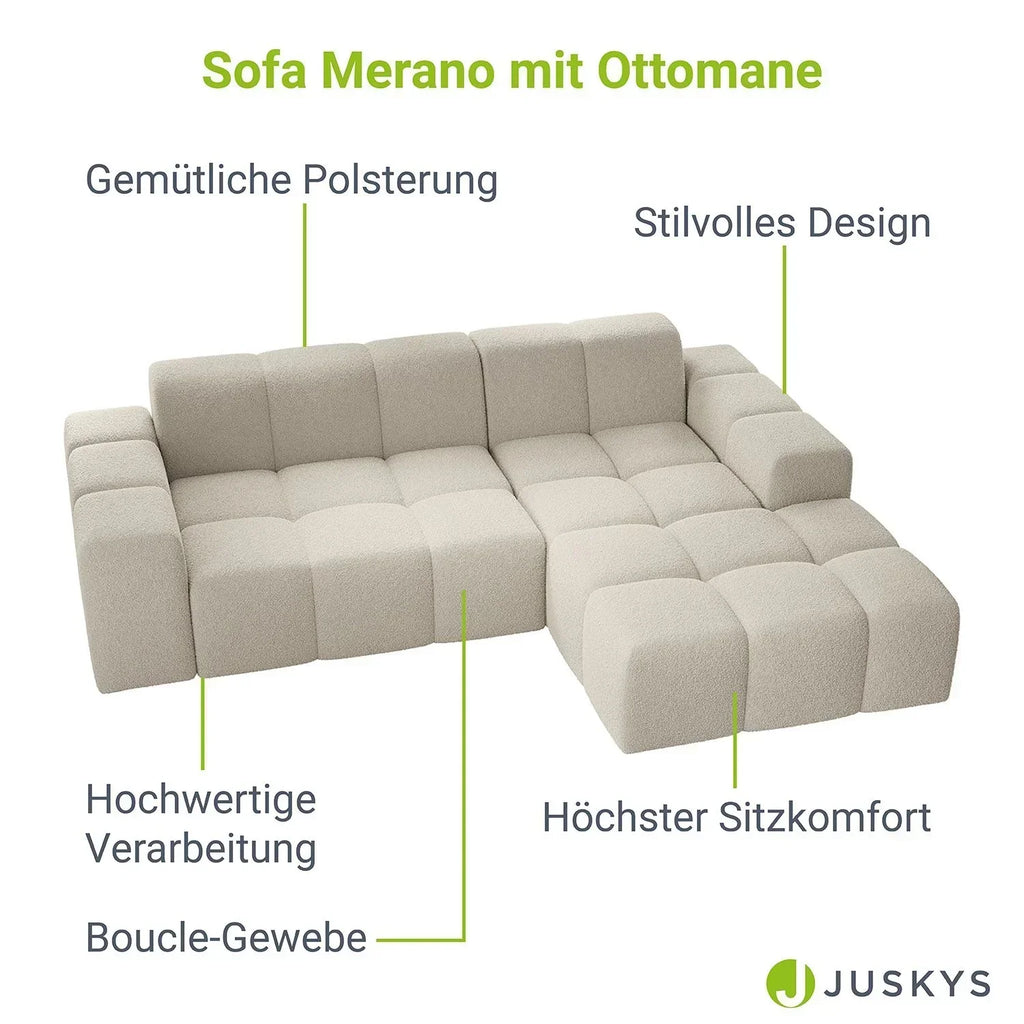 Sofá de canto Merano 2026 – Elegância moderna e conforto excepcional