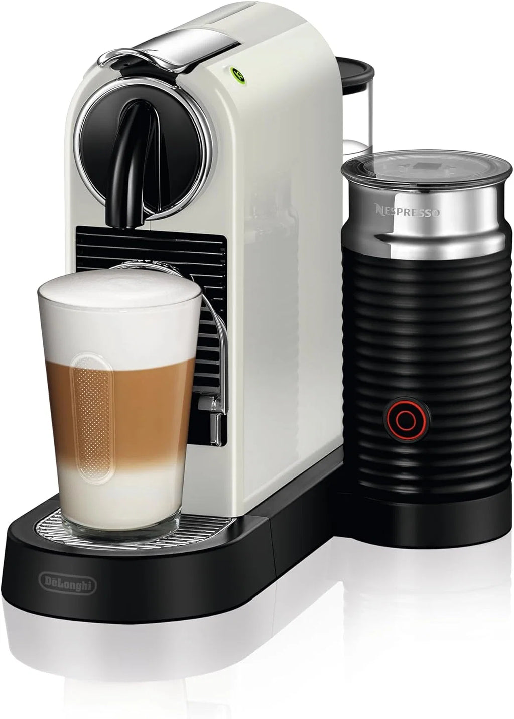 Cafeteira Expresso DeLonghi Nespresso Citiz EN267.WAE com cápsulas, sistema de extração especial, 1710 W, 1 L, plástico, branca
