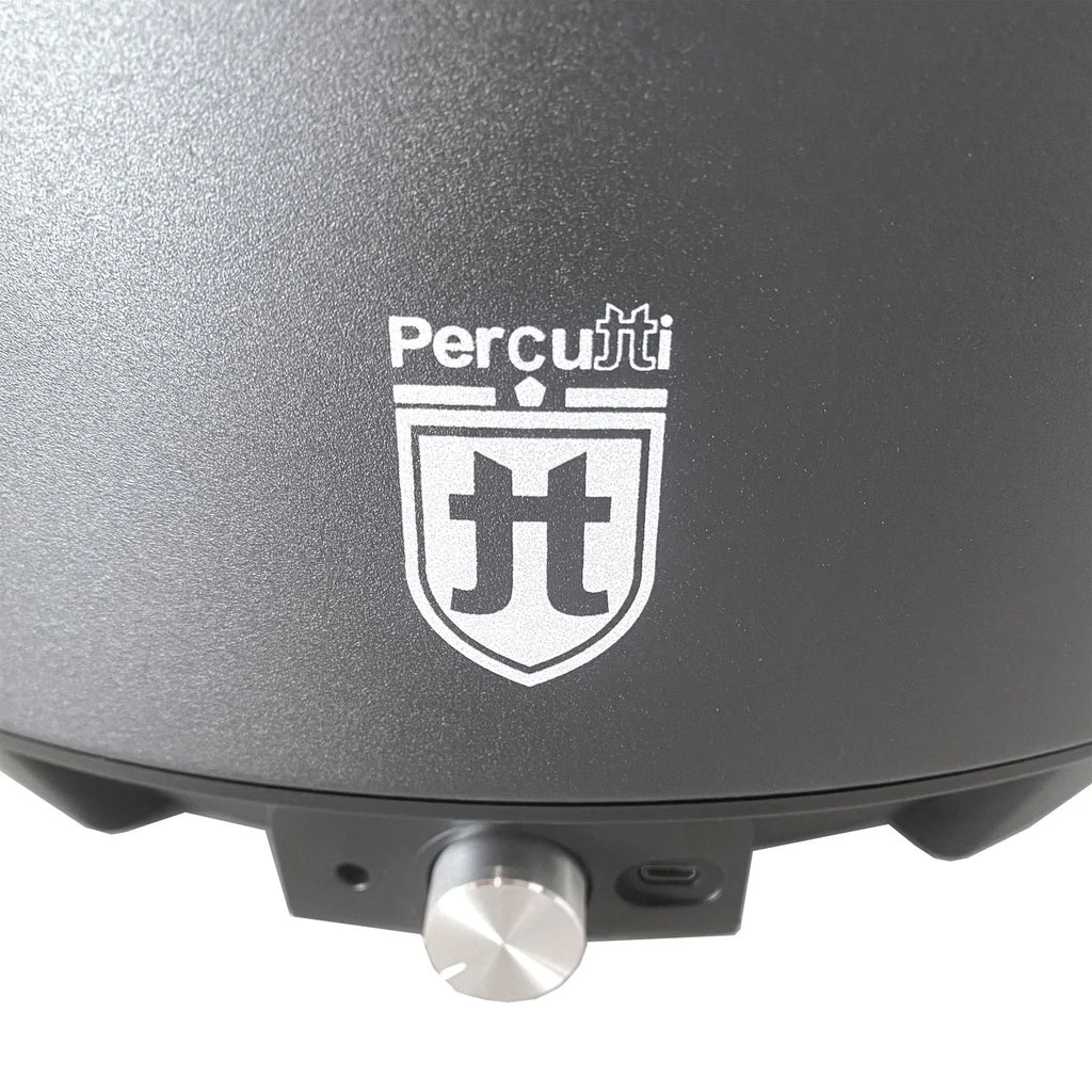 Churrasqueira Portátil Sem Fumaça Percutti | Ventilador USB | Grelhador a Carvão Com Bolsa de Transporte | Cozedura Rápida e Limpa | Ideal Para Varanda, Acampamento, Jardim ou Terraço