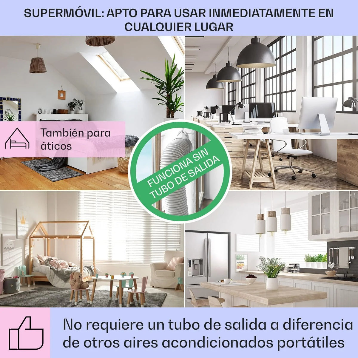KLARSTEIN Polar Tower Smart Climatizador Evaporativo – 4 em 1: Ventilador, Umidificador e Purificador, Controle por App e Alexa, Tanque de 7L, 3.306 m³/h, Modo Noturno, Portátil com Rodas, Preto