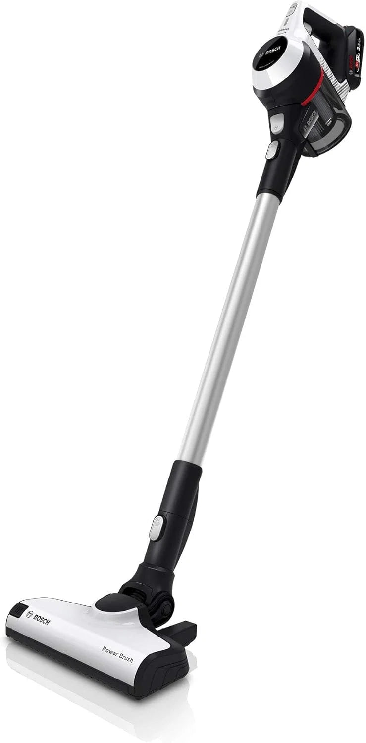 Bosch BBS611AM Unlimited Serie | 6 - Aspirador 2em1 vertical e portátil, sem saco e sem fio, bateria de 18V, cor branco