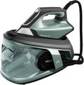 Rowenta Force Pro 500, Centro de Engomar, 7,5 Bar, Jato de Vapor de 550 g/minuto, Tecnologia Quicksteam, Poupança de Energia, 2 Modos ECO e MAX, Eucalipto e Preto, VR9042F0