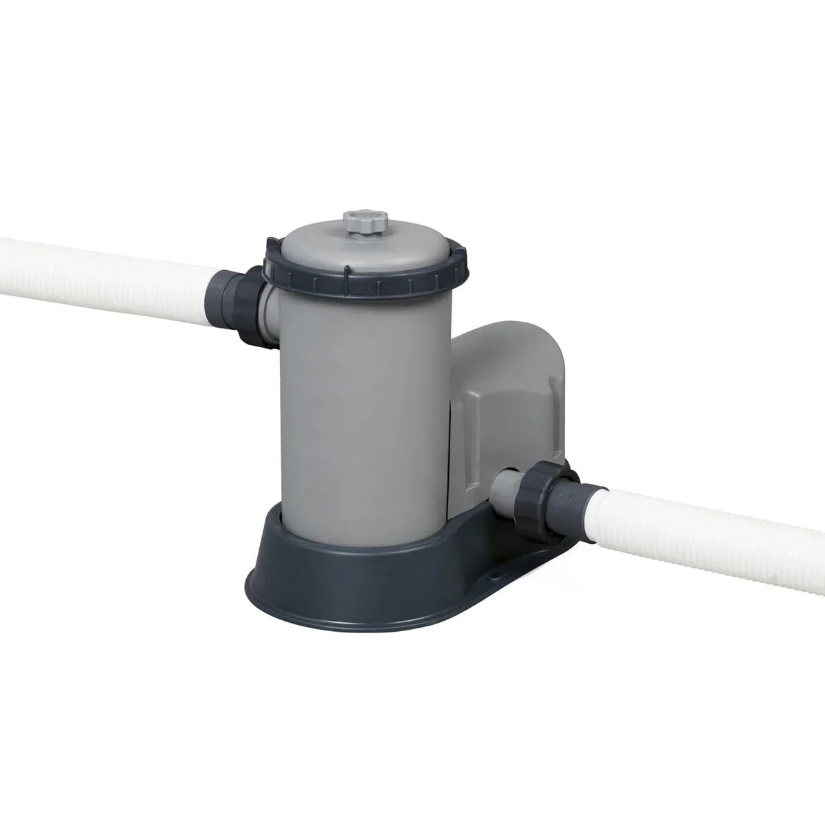Piscina Desmontável Tubular Bestway Power Steel Rattan 549x274x122 Cm Com Bomba Filtrante Cartucho 5.678 L/h Com Cobertura E Escada