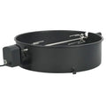 Kit Anel de Churrasqueira Rotativa Preto 57 cm Vidaxl