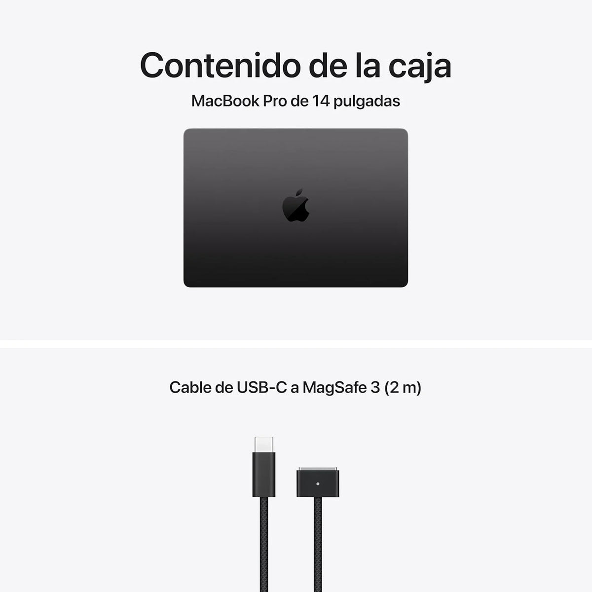 MacBook Pro de 14,2 polegadas com M5, CPU de 10 núcleos e GPU de 10 núcleos: Criado para inteligência, tela Liquid Retina XDR e 16 GB de memória unificada, 512 GB; Preto Espacial