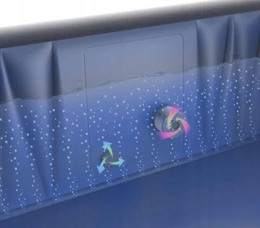 PISCINA DE HIDROMASSAGEM INFLÁVEL SPA RELAXAMENTO ÁGUA AQUECIDA MONO ECO WIFI 6 LUGARES