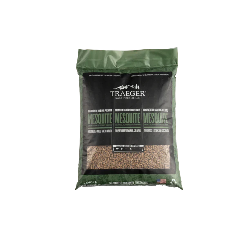 Pellets de madeira de alfarroba para churrasqueira Traeger