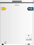 Congelador Horizontal Cecotec Bolero CoolMarket Chest 142 Branco E, Capacidade de 142 L, Modo Inverter Plus, Função Dupla, Congelamento Rápido, Cesto Interno, Controle Eletrônico, Classe E