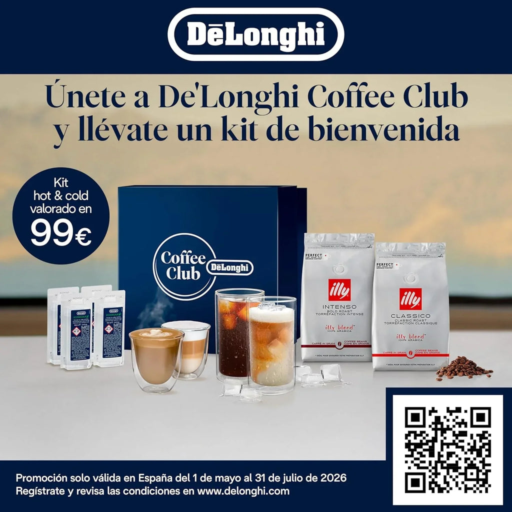 Cafeteira De'Longhi Perfetto Primadonna Soul ECAM612.55.SB Superautomática para Café e Cappuccino com Sistema de Leite LatteCrema, Tecnologia Bean to Cup, 18 Bebidas, Controle por Aplicativo