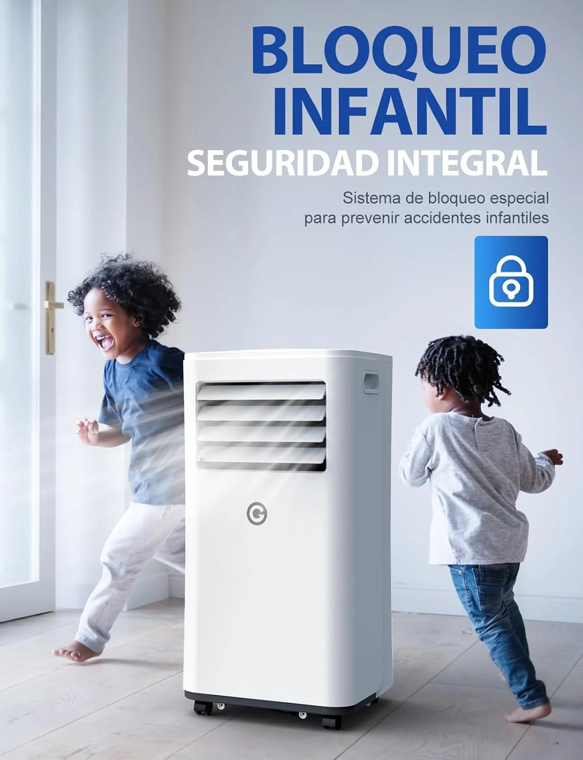 Ar Condicionado Portátil 9000 BTU, 4 em 1