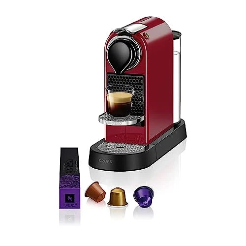 2025 Cafeteira de Cápsulas Krups Nespresso Pixie Redesign | Espresso e Lungo | Estilo industrial | Baixo consumo de energia | Desligamento automático | Bandeja ajustável | Cápsulas recicláveis | Modelo XN306T