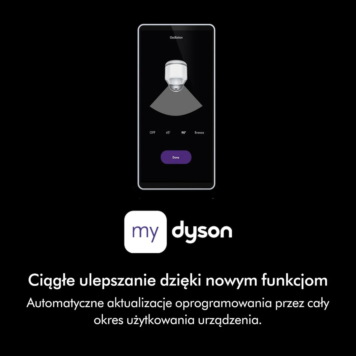 Dyson Purifier Cool PC1, Purificador de Ar e Ventilador Potente (Branco/Branco)