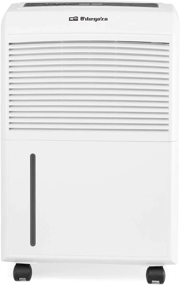 Orbegozo Dh 3000, desumidificador com capacidade de desumidificação de 30L/dia, refrigerante R290, depósito de 5,8 L, área de aplicação de 120 m², sistema anticongelamento, 495 W, 2 velocidades