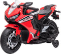 TURBO CHALLENGE - Honda CBR1000RR - Moto Elétrica - 119175 - Moto - Vermelha - Pronta para Usar - Máximo 30Kg - Plástico - Baterias Recarregáveis - A Partir de 3 anos