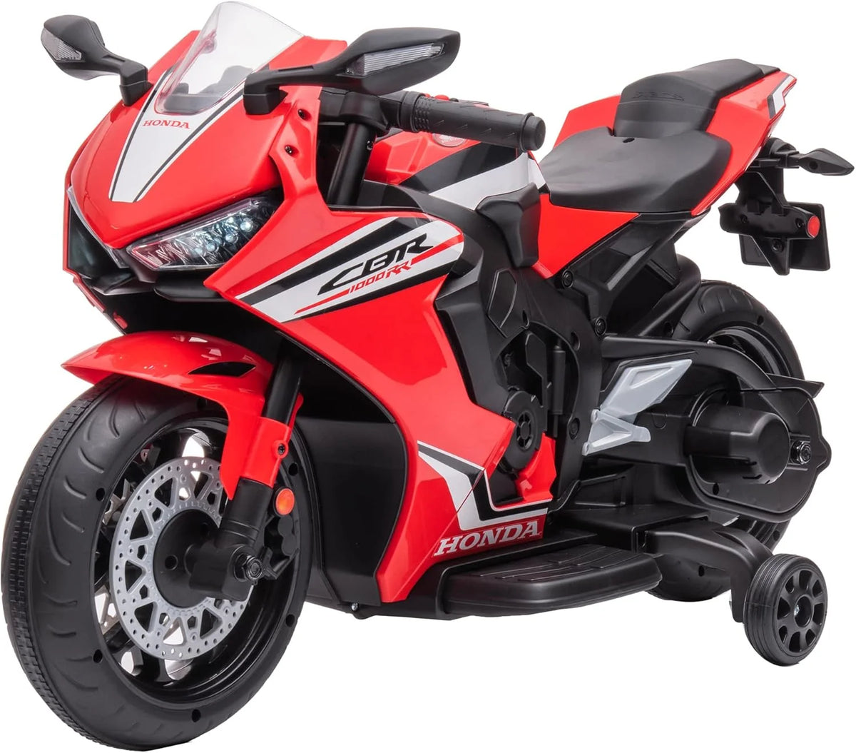 TURBO CHALLENGE - Honda CBR1000RR - Moto Elétrica - 119175 - Moto - Vermelha - Pronta para Usar - Máximo 30Kg - Plástico - Baterias Recarregáveis - A Partir de 3 anos